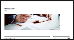 Desktop Screenshot of makery.com